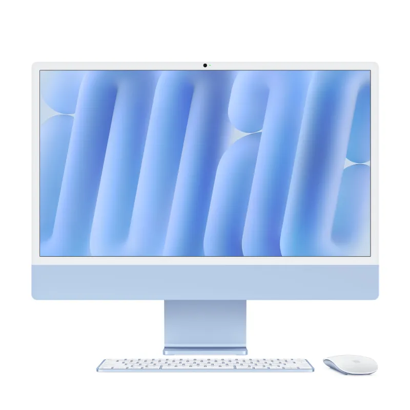 Моноблок Apple iMac 24" (M4 10-Core, GPU 10-Core, 16 ГБ, 512 ГБ) (Синий | Blue) (2024)