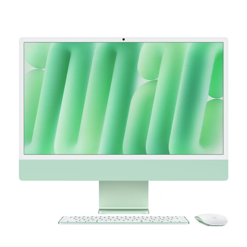 Моноблок Apple iMac 24" (M4 8-Core, GPU 8-Core, 16 ГБ, 256 ГБ) (Зелёный | Green) (2024)