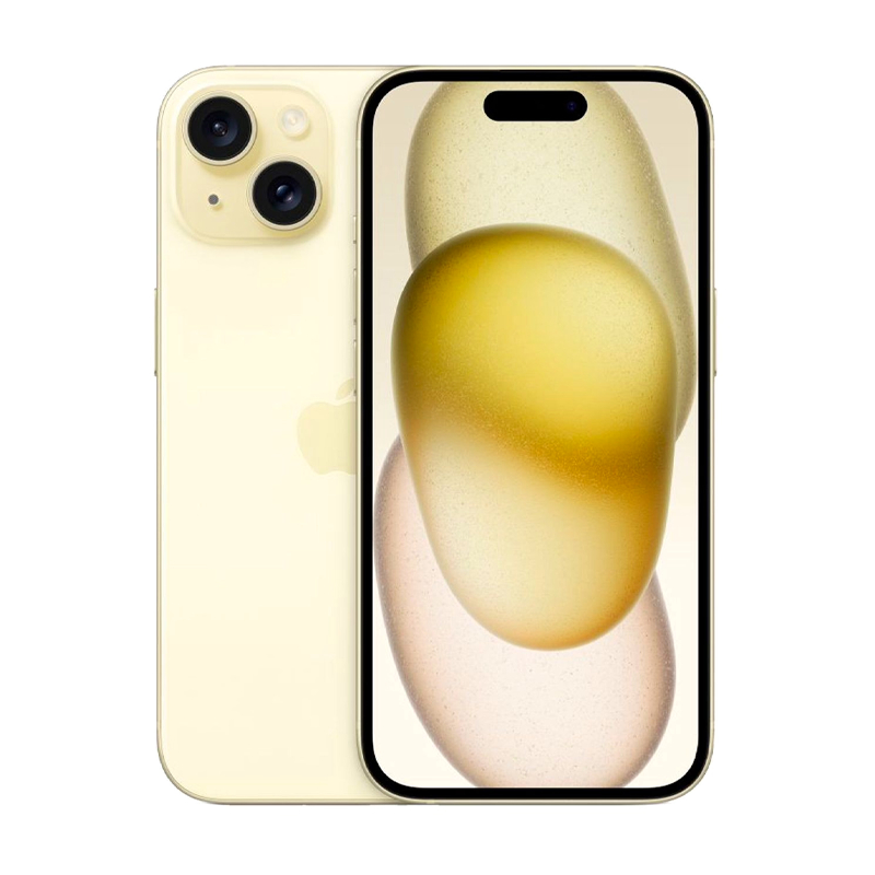 Смартфон Apple iPhone 15 256 ГБ (Жёлтый | Yellow)