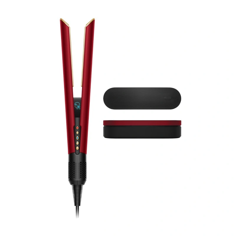 Выпрямитель для волос Dyson Airstrait HT01 (Red Velvet/Gold)