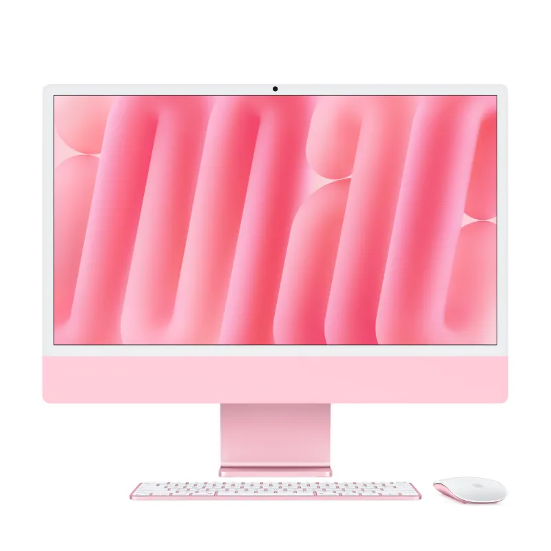 Моноблок Apple iMac 24" (M4 8-Core, GPU 8-Core, 16 ГБ, 512 ГБ) (Розовый | Pink) (2024)