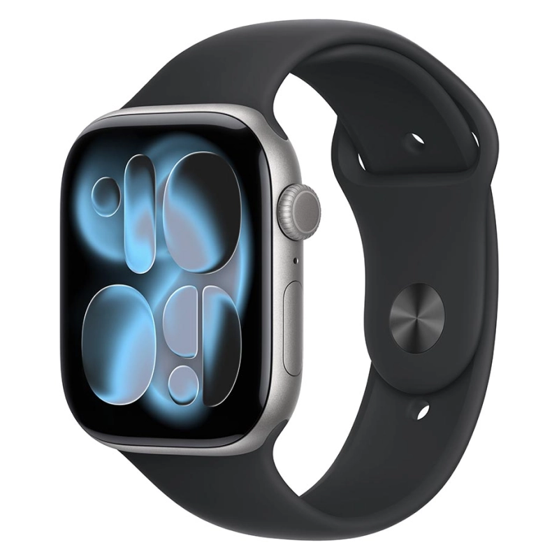 Смарт-часы Apple Watch Series 11 46 mm Aluminum Case Sport Band (Серый космос | Space Gray)