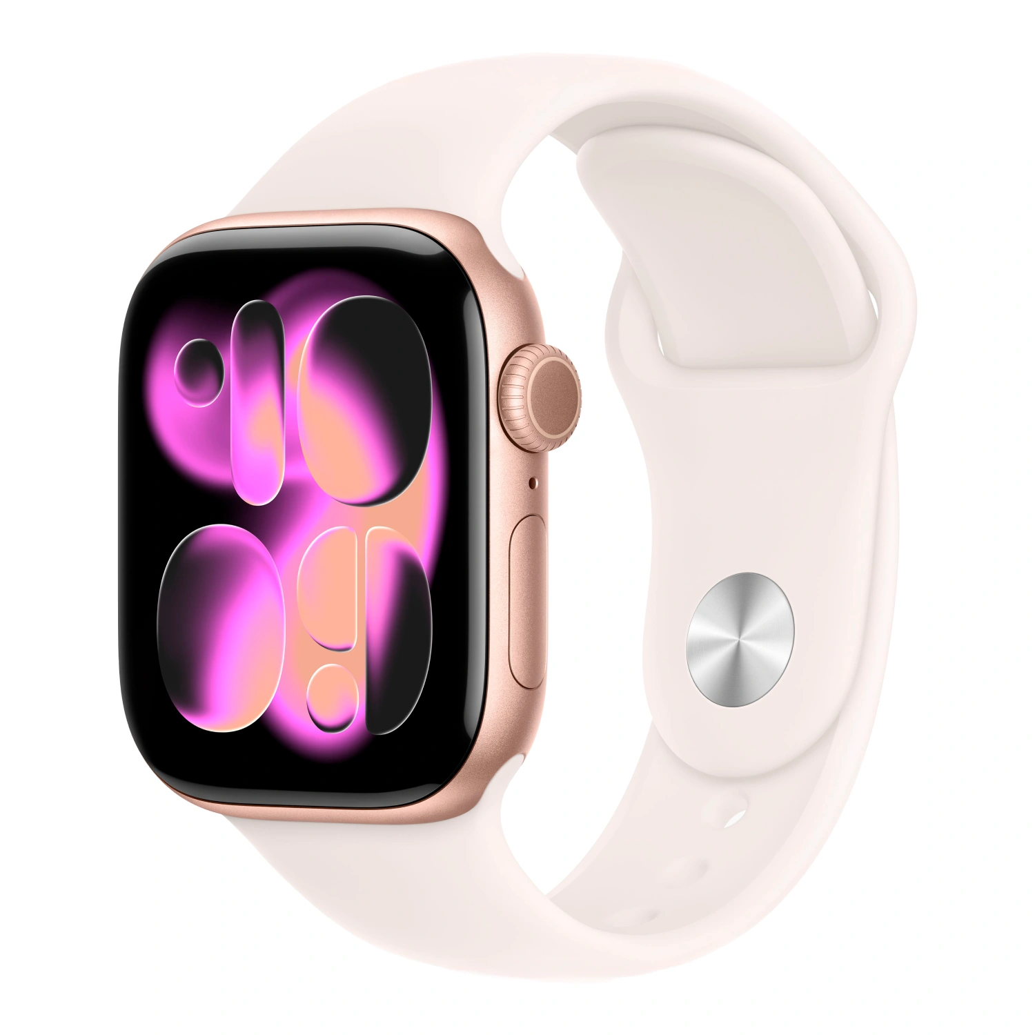 Смарт-часы Apple Watch Series 11 42 mm Aluminum Case Sport Band (Розовое золото | Rose Gold)